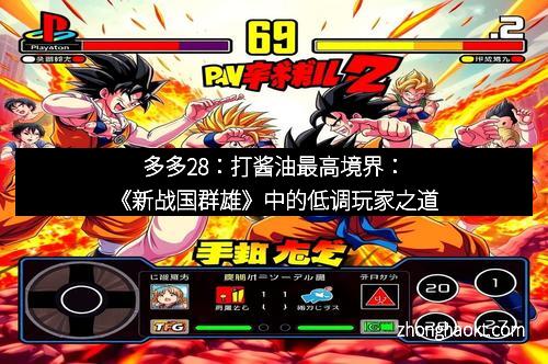 多多28：打酱油最高境界：《新战国群雄》中的低调玩家之道